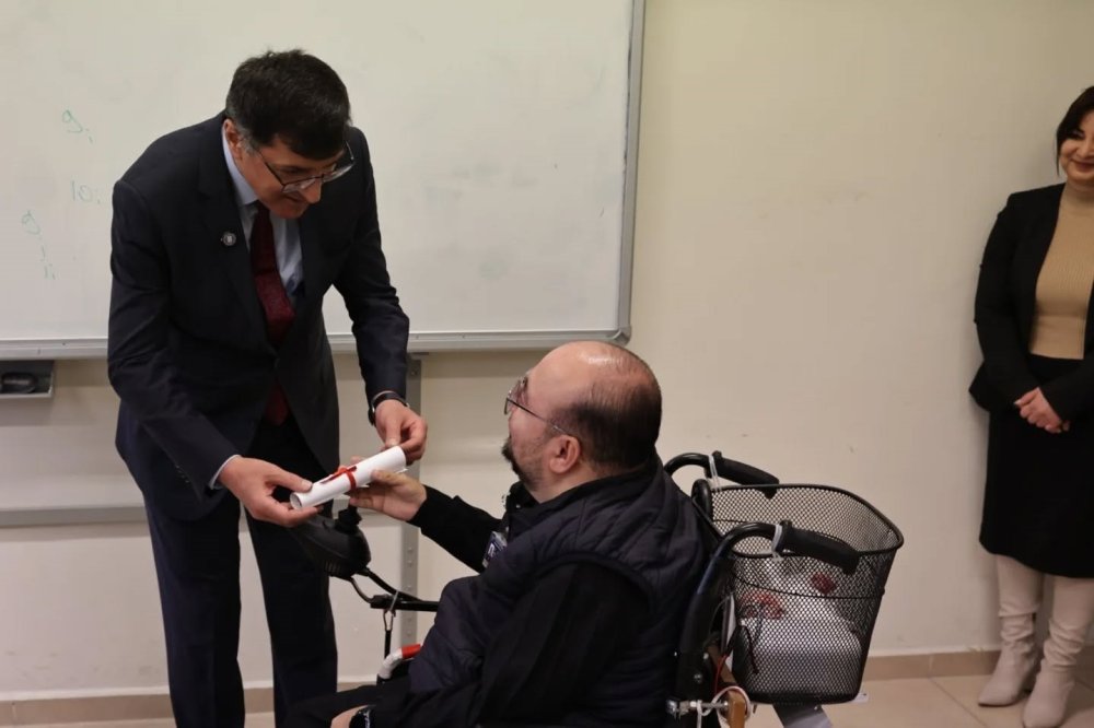 26 Personel İşaret Dili Sertifikası Aldı