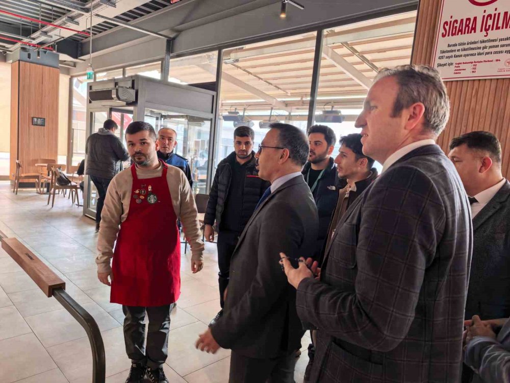 Kafelere Sigara Denetimi Yapıldı