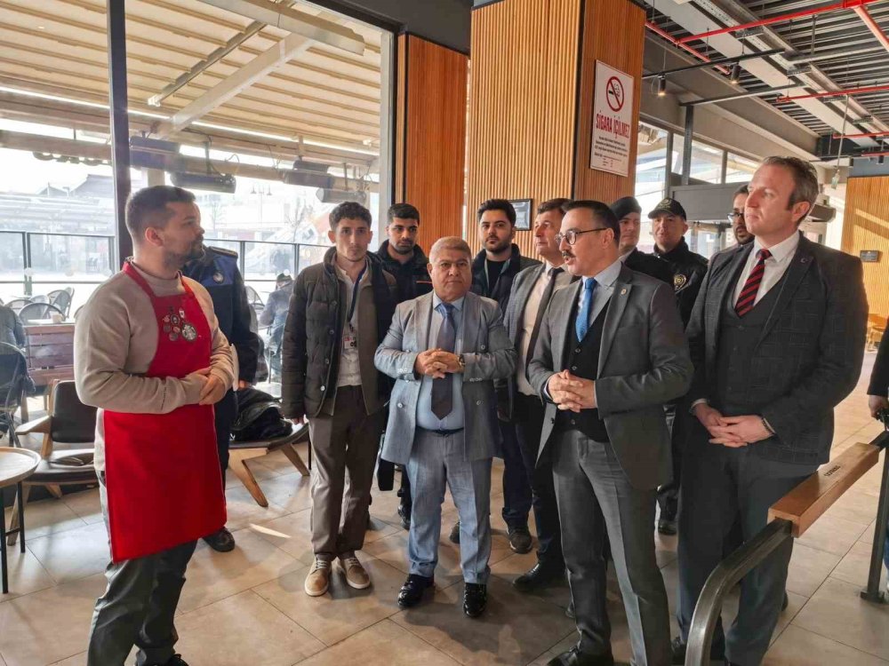 Kafelere Sigara Denetimi Yapıldı