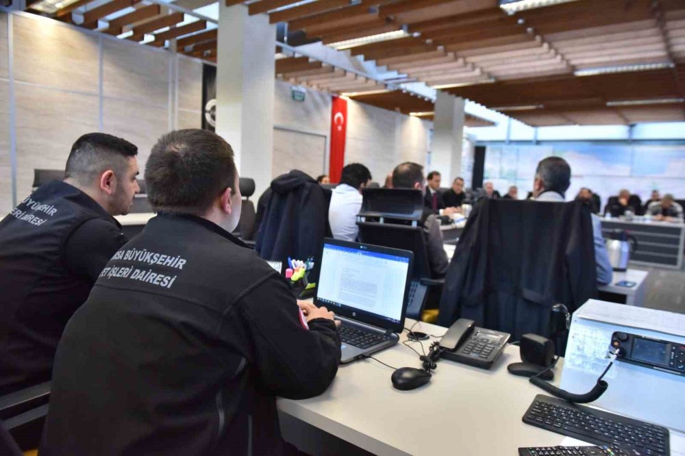 Kışa Hazırlık Tatbikatı Yapıldı