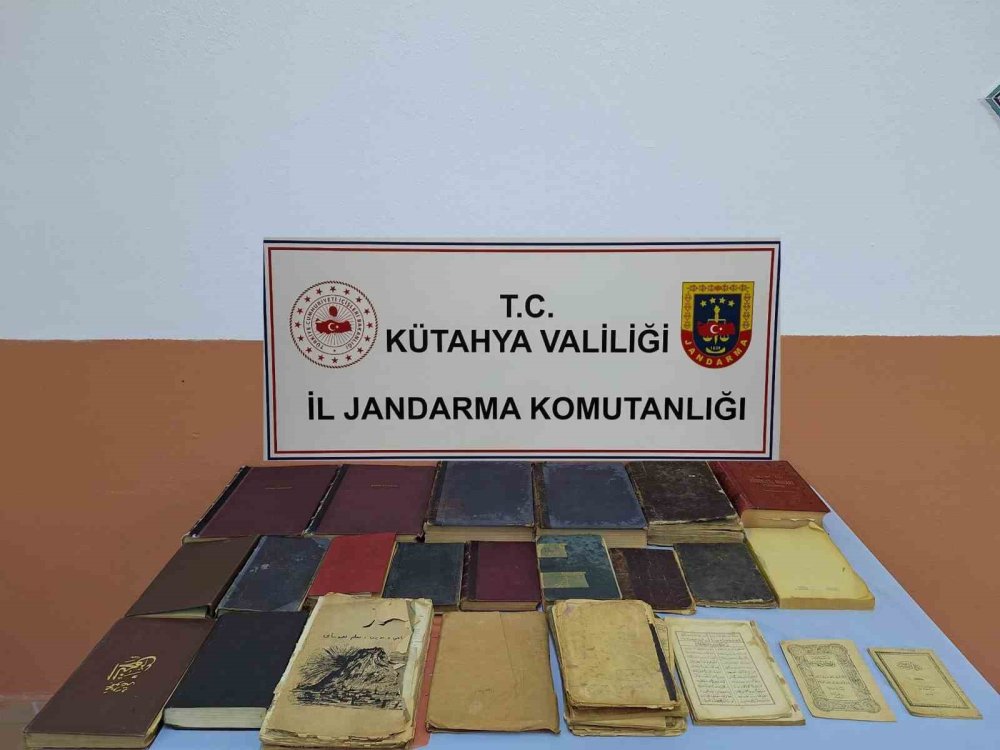 Jandarmadan Tarihi Eser Operasyonu