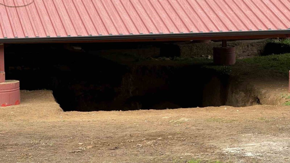 "Çoban İsa" Figürünün Keşfedildiği Lahit Tarlası Gece Gündüz Korunuyor