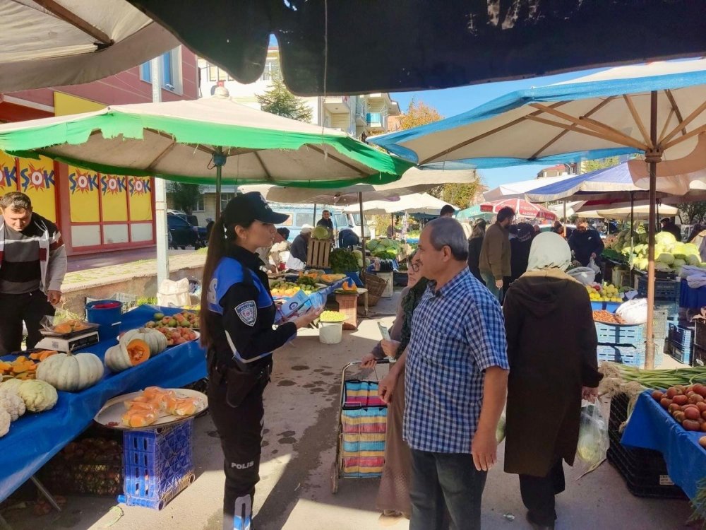 Semt Pazarlarında Güvenlik Bilgilendirmesi