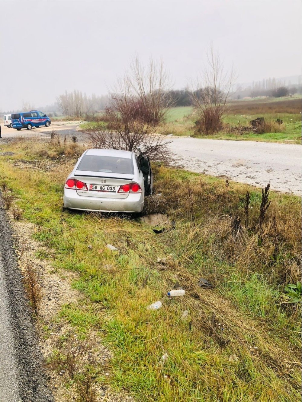 Bilecik’te Trafik Kazası: 2 Yaralı