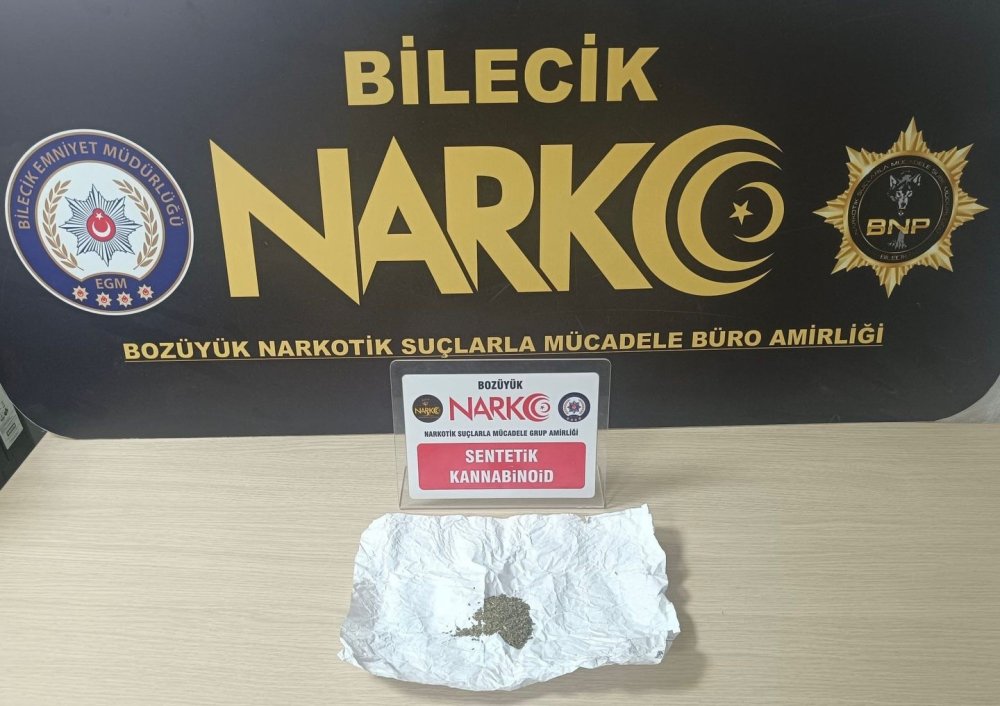 Bilecik’te Uyuşturucu Operasyonu