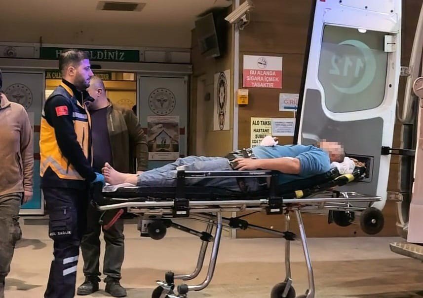 Asansör Montajı Yapan Tekniker Elektrik Akımına Kapıldı