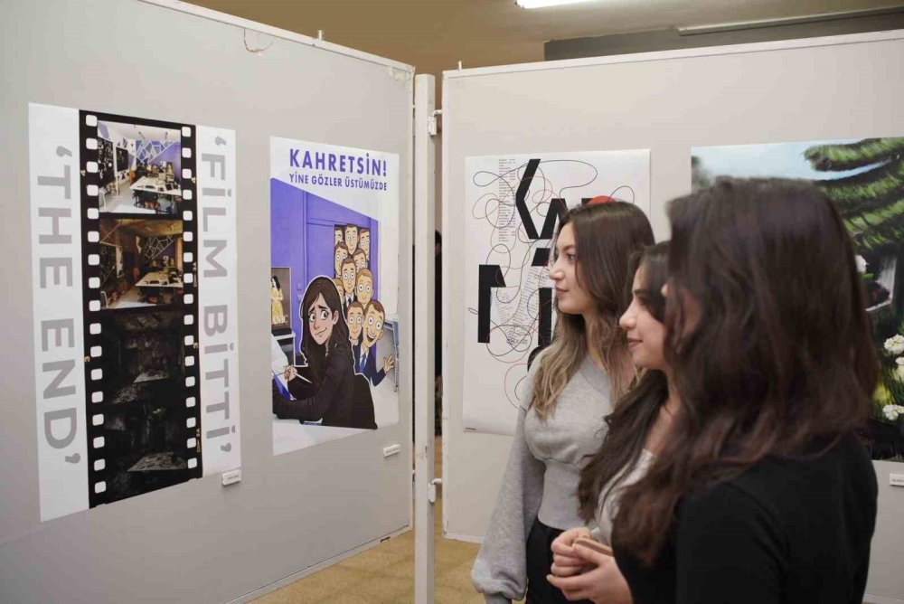 Güzel Sanatlar Eğitimi Bölümü’nden ’bir Varmış Bir Yokmuş’ Sergisi