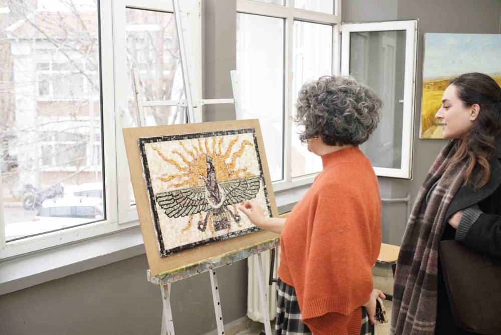 Güzel Sanatlar Eğitimi Bölümü’nden ’bir Varmış Bir Yokmuş’ Sergisi