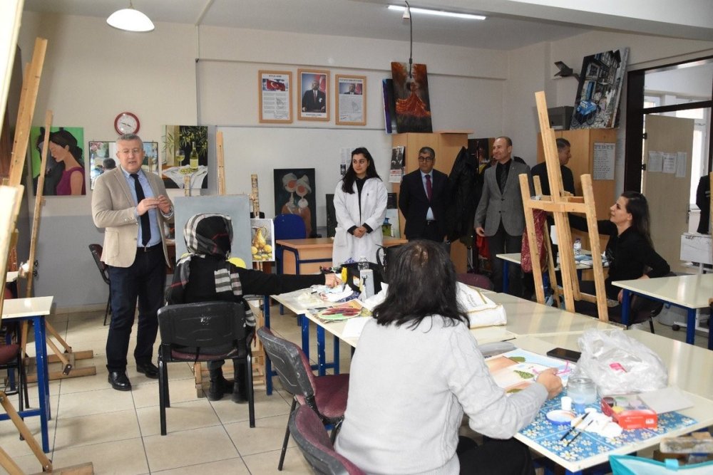 ’Hayat Boyu Öğrenme Çalışmaları’ Yerinde İncelendi