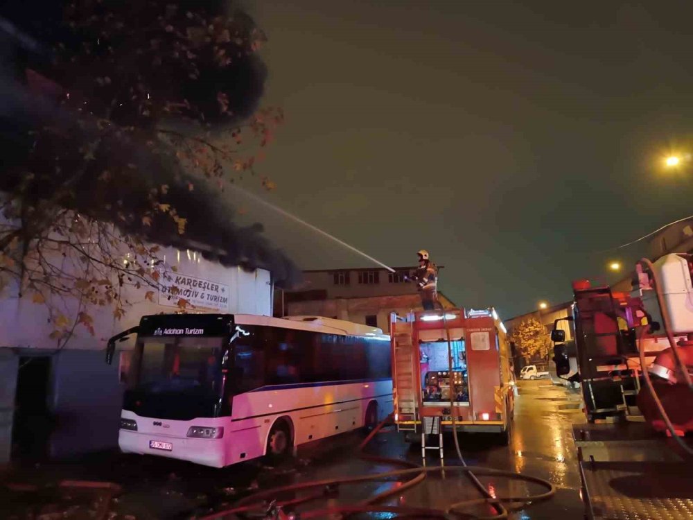 Alevler Çevredeki İşletmelere Sıçradı