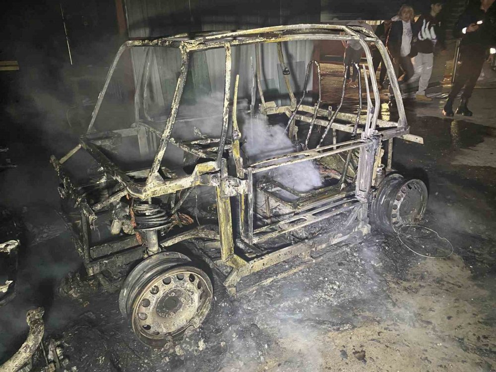 Marangoz Atölyesinde Yangın!