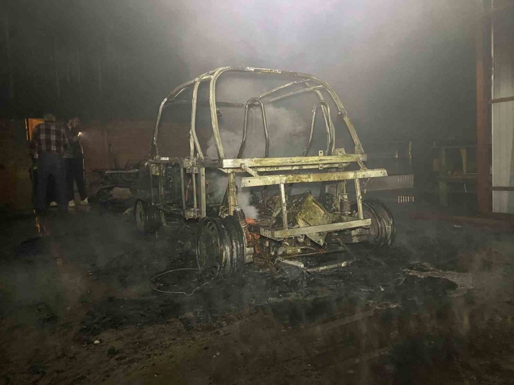 Marangoz Atölyesinde Yangın!