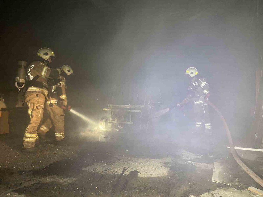 Marangoz Atölyesinde Yangın!