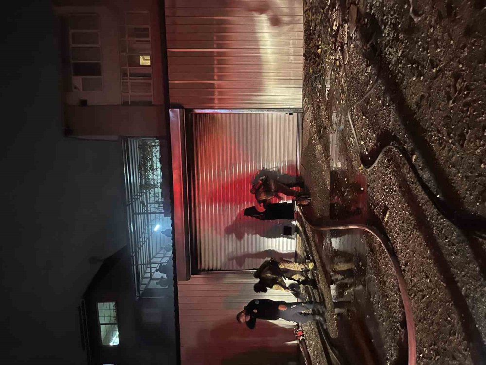 Marangoz Atölyesinde Yangın!