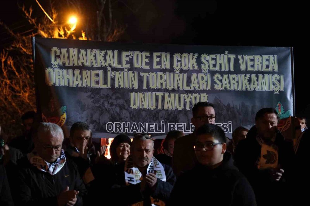 Orhaneli’nin Torunları, Sarıkamış Şehitlerini Andı