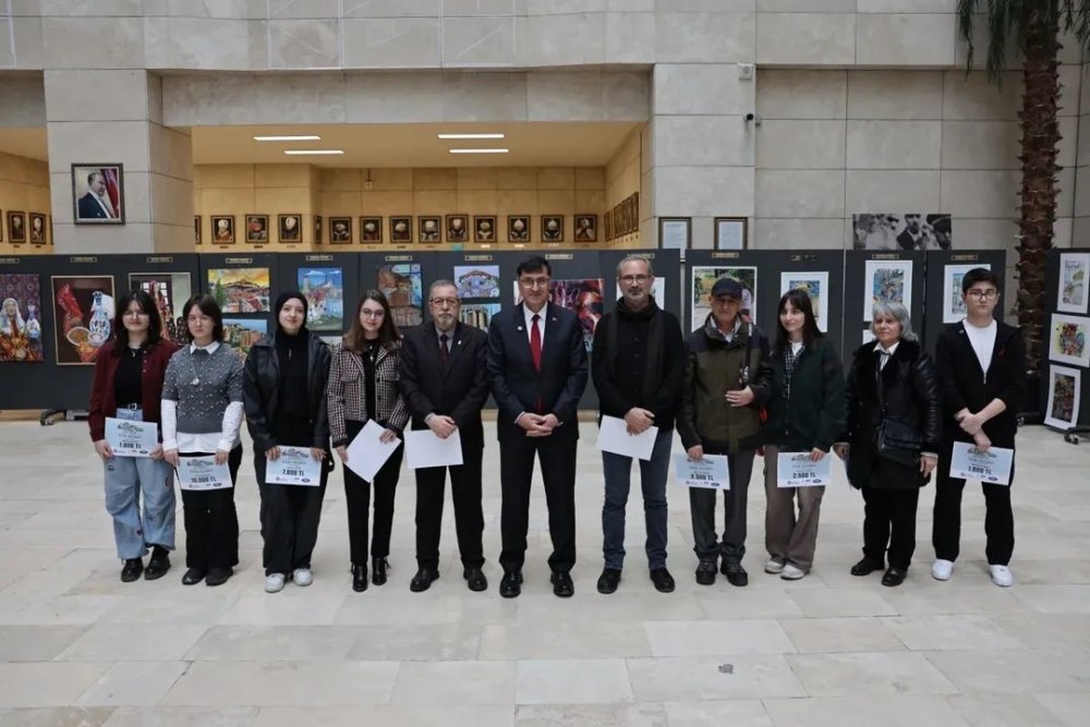 Resim Yarışması’nda Ödüller Sahiplerini Buldu