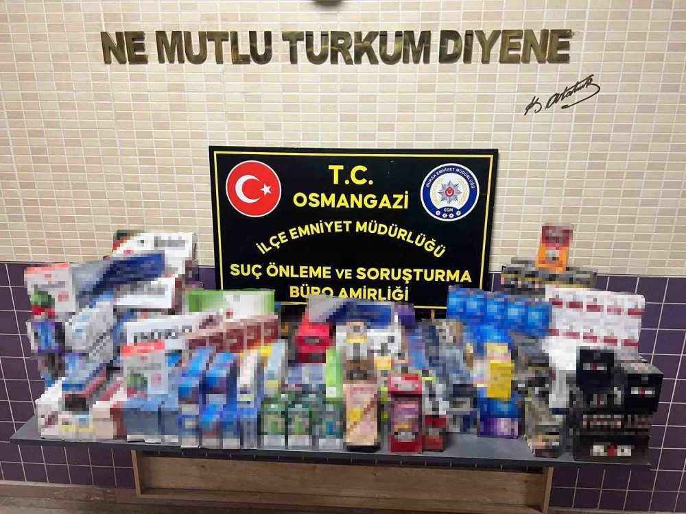 2 Bin Adet Gümrük Kaçağı Sigara Ele Geçirildi