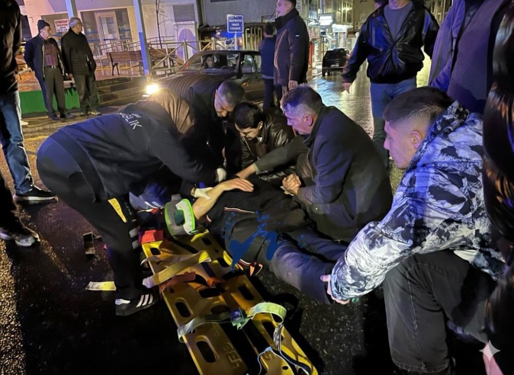 Otomobilin Çarptığı Yaya Yaralandı, Sürücü Aranıyor