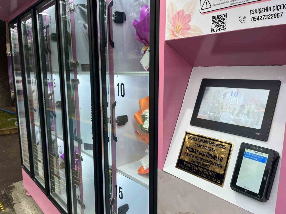 Çiçek Sürprizi Yapmak İsteyen Bu Otomata Geliyor