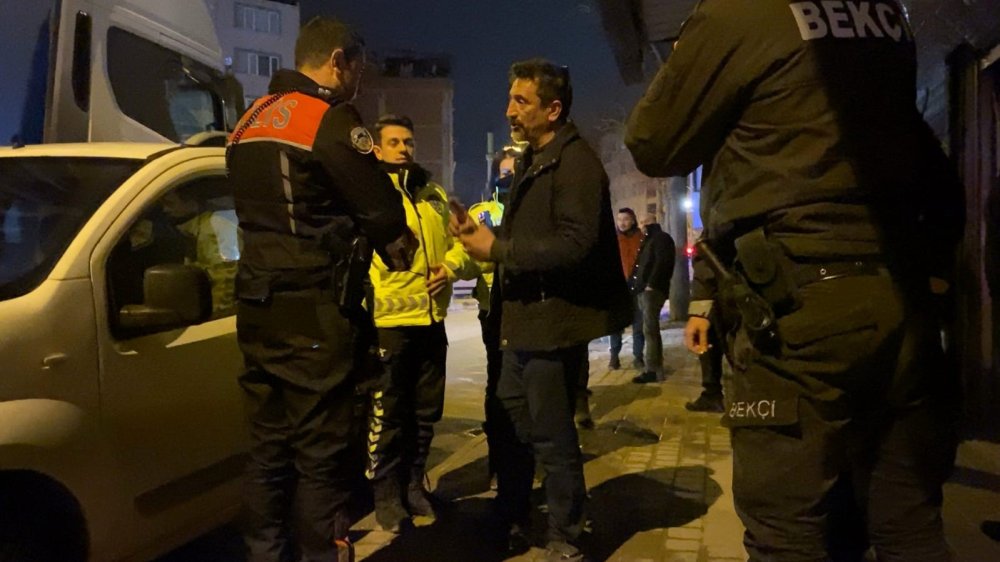 Polislerin Alkollü Sürücüyle İmtihanı