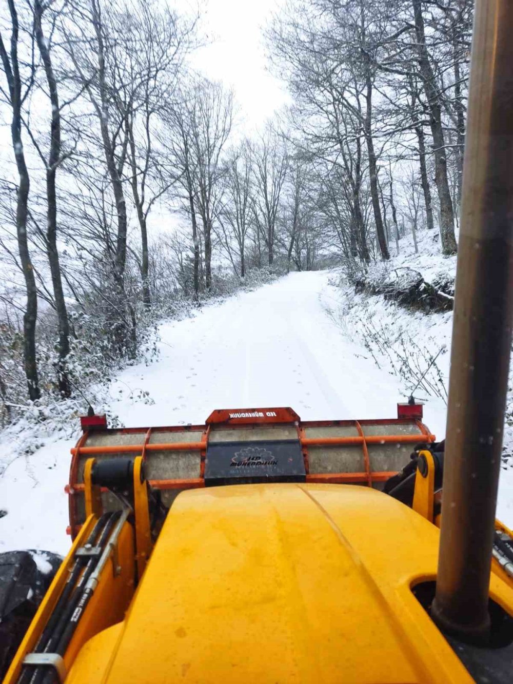Kar Yağışına Karşı Kesintisiz Mesai
