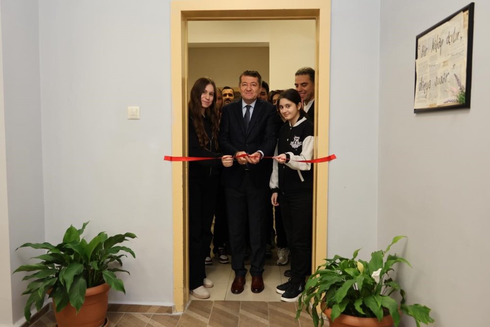 Kütüphane Açılışı Yapıldı