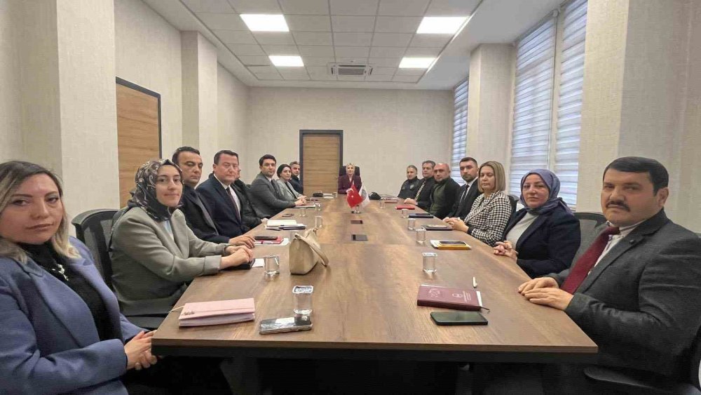İlçe İdare Şube Başkanları Toplantısı Yapıldı