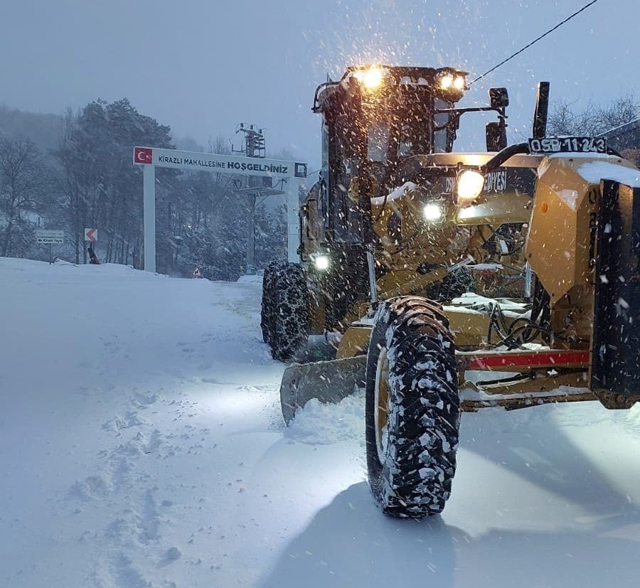 Karla Mücadelede Kesintisiz Mesai