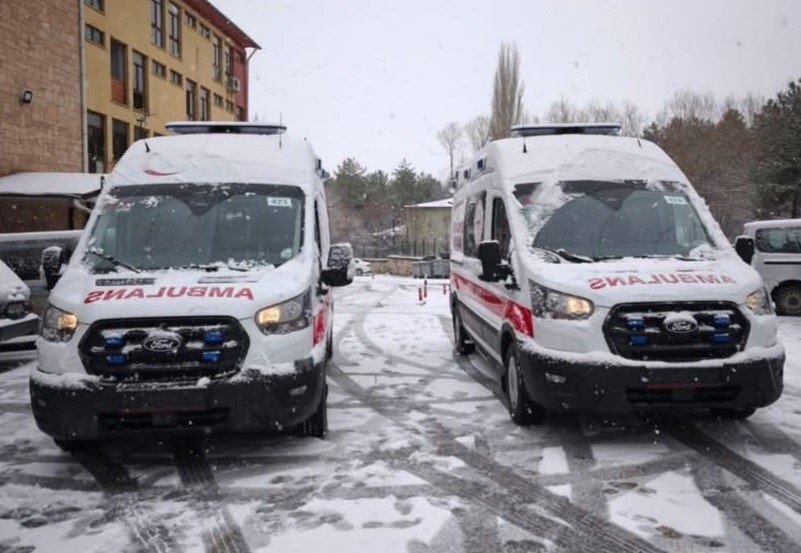 Sağlık Filosu Güçleniyor, 5 Yeni Ambulans Hizmete Alındı