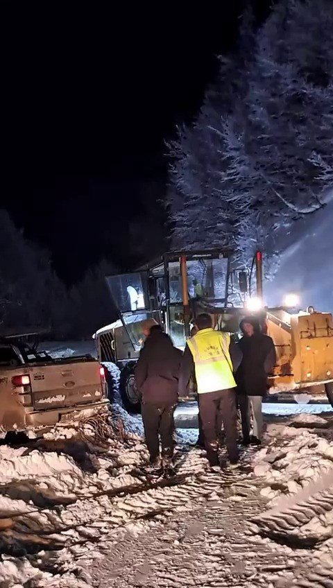 Yaylada Mahsur Kalan 6 Kişi Kurtarıldı