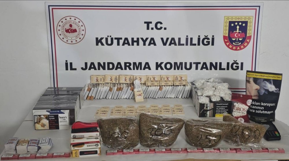 Jandarmadan Kaçak Tütün Operasyonu