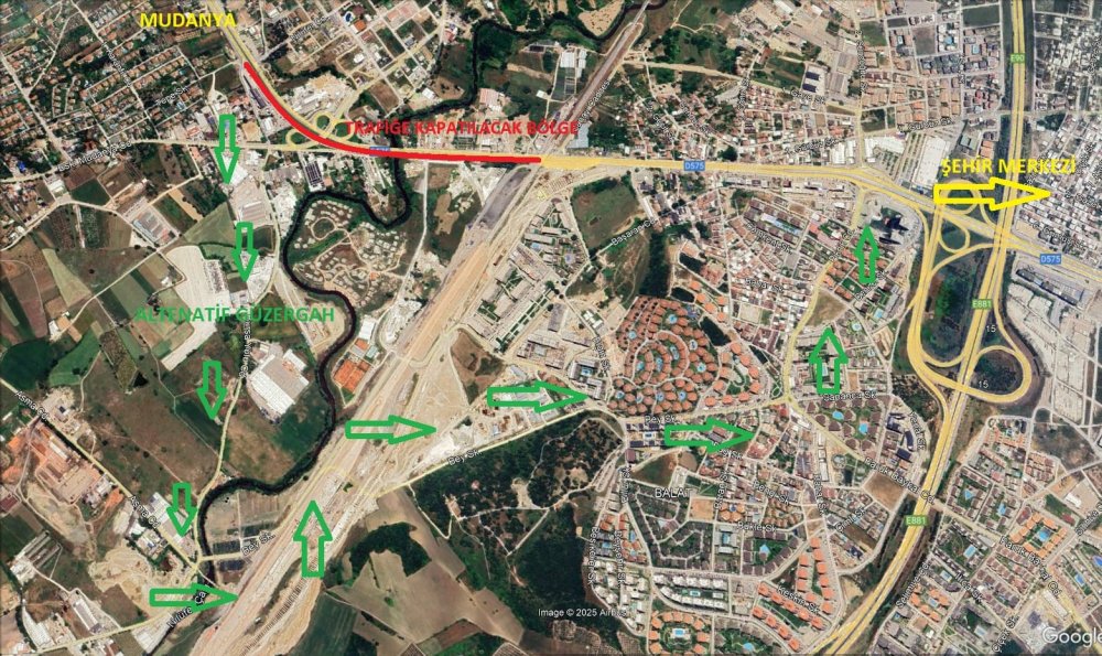 Köprü’de Trafik Düzenlemesi