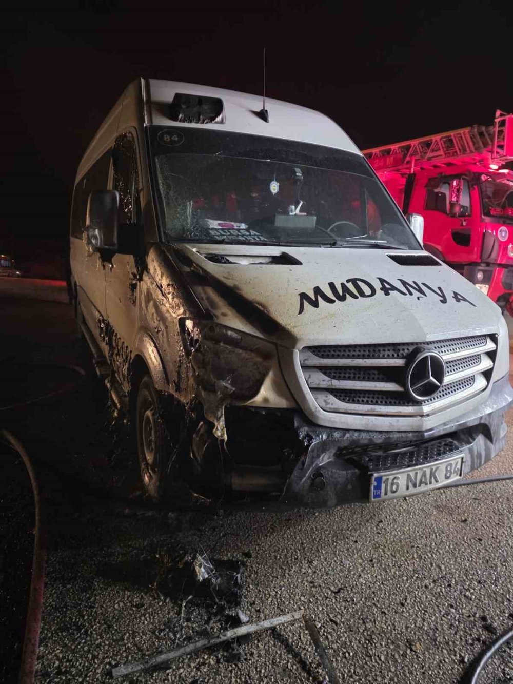 Minibüs Duraklarında Yangın Paniği