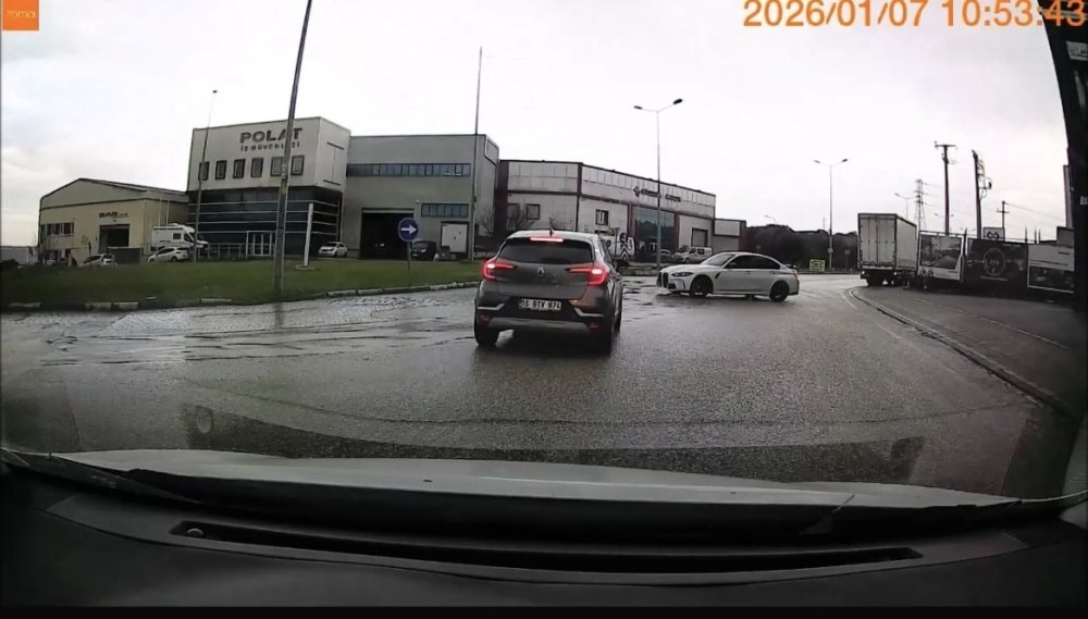 Cadde Ortasında Drift Yapan Sürücüye 58 Bin Lira Ceza!