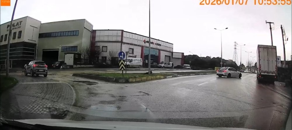 Cadde Ortasında Drift Yapan Sürücüye 58 Bin Lira Ceza!