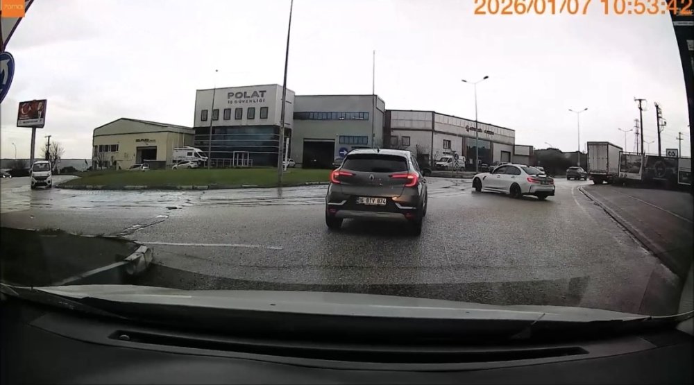 Cadde Ortasında Drift Yapan Sürücüye 58 Bin Lira Ceza!