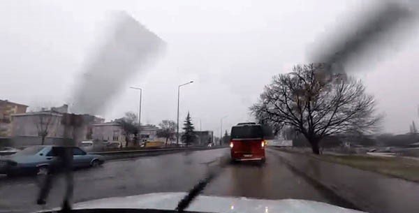 Yağış Sonrası Çevre Yolu ’göle’ Döndü