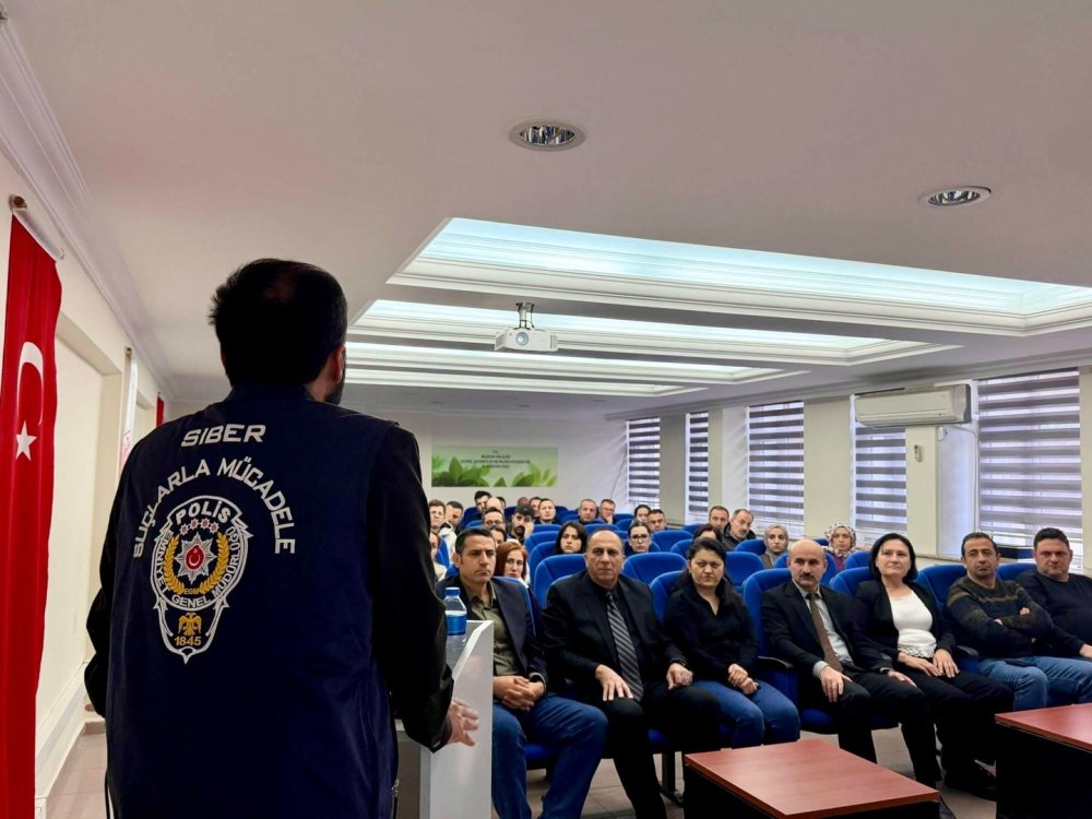 Siber Suçlara Karşı Farkındalık Çalışması Yapıldı