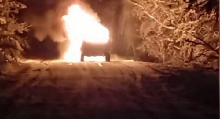 Alev Alev Yanan Cip Hurdaya Döndü