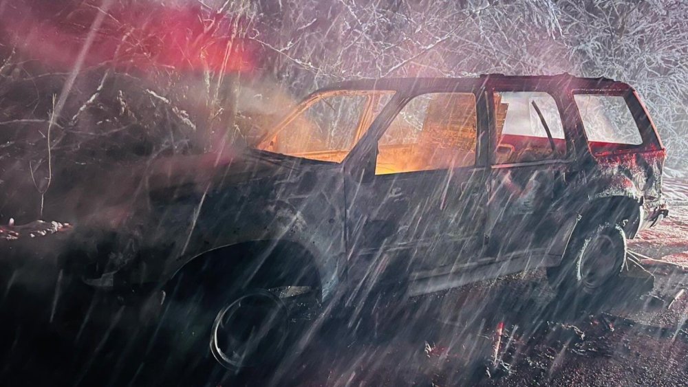 Alev Alev Yanan Cip Hurdaya Döndü