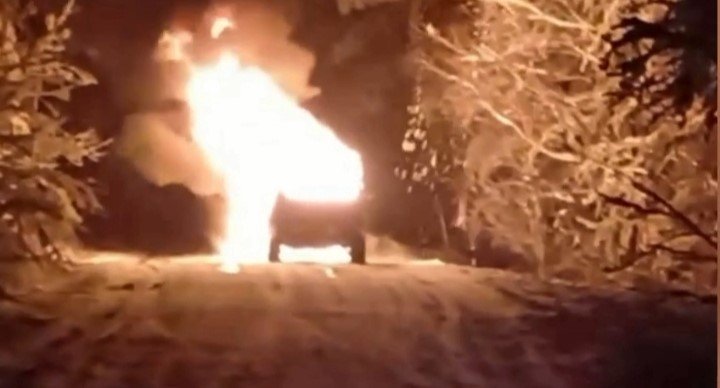 Alev Alev Yanan Cip Hurdaya Döndü