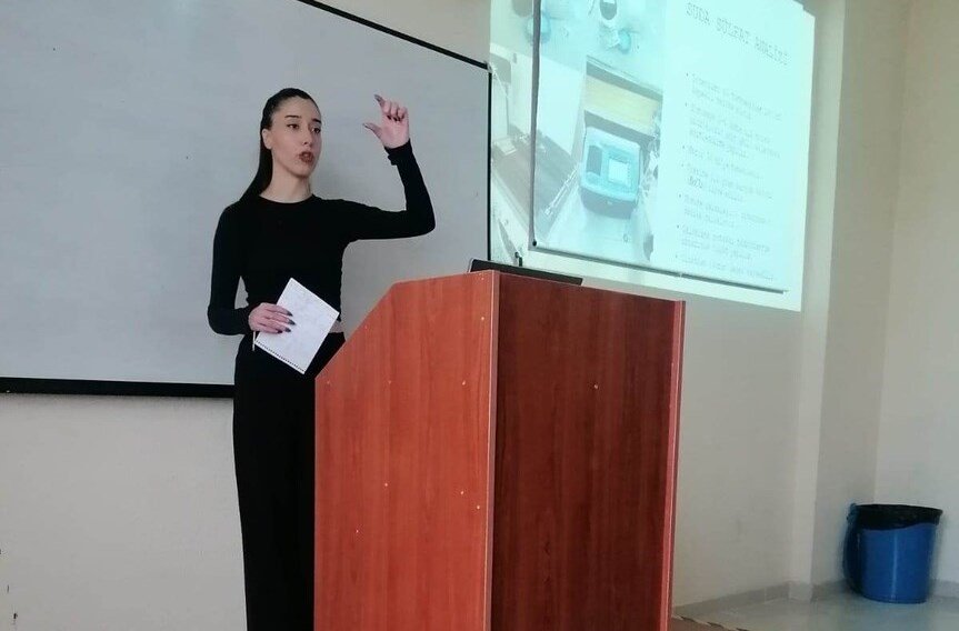 Kimya Teknolojisi Öğrencilerinden İme Sunumu