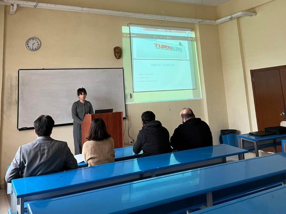 Kimya Teknolojisi Öğrencilerinden İme Sunumu