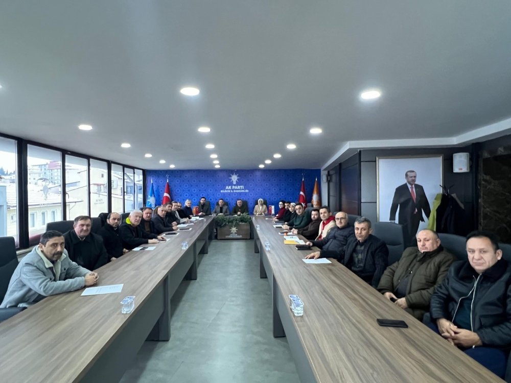 Ak Parti Bilecik’te Kış Dönemi Çalışmaları Değerlendirildi