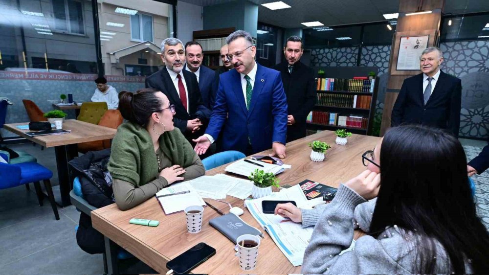 ’Diyanet Aile Ve Gençlik Merkezi’nde İncelemelerde Bulundu