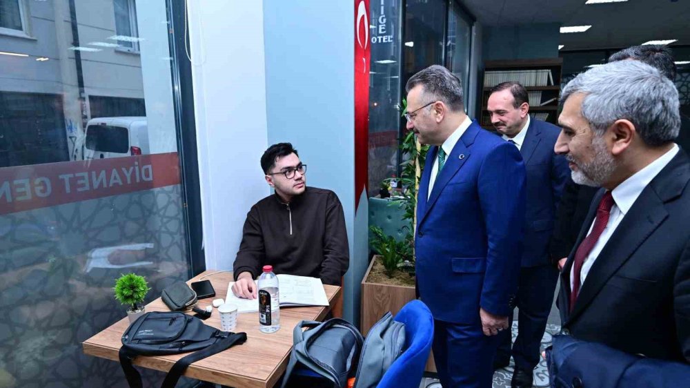 ’Diyanet Aile Ve Gençlik Merkezi’nde İncelemelerde Bulundu