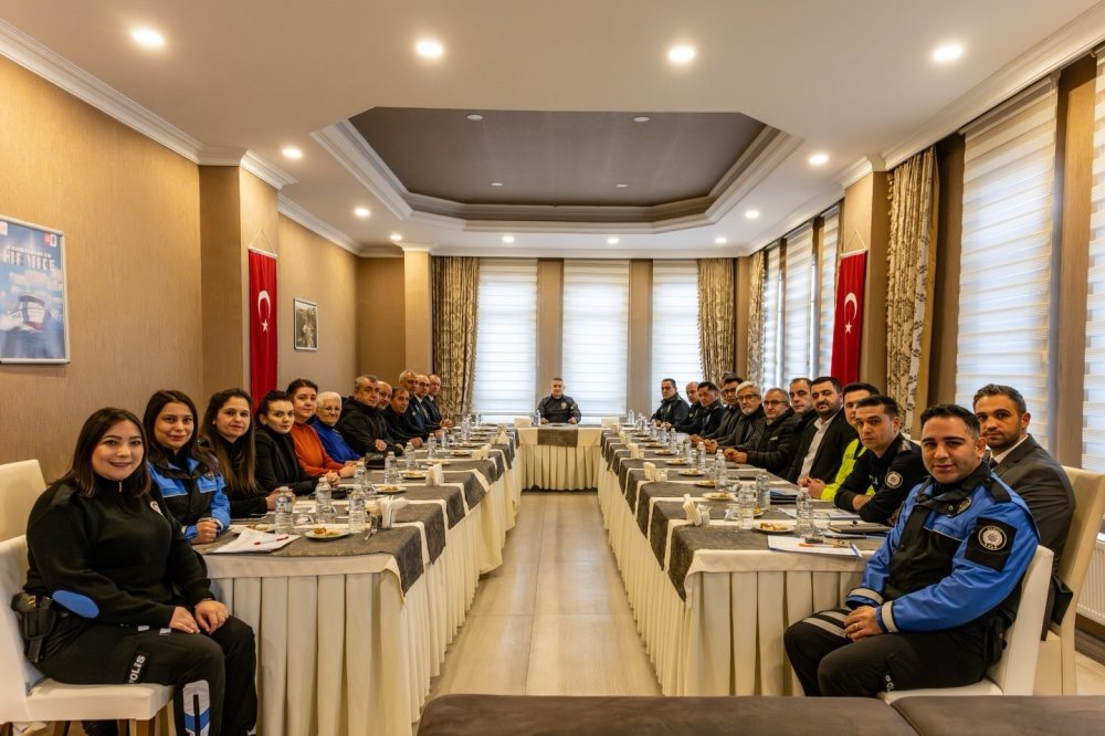 Emniyet Ve Muhtarlar Asayiş Toplantısında Buluştu