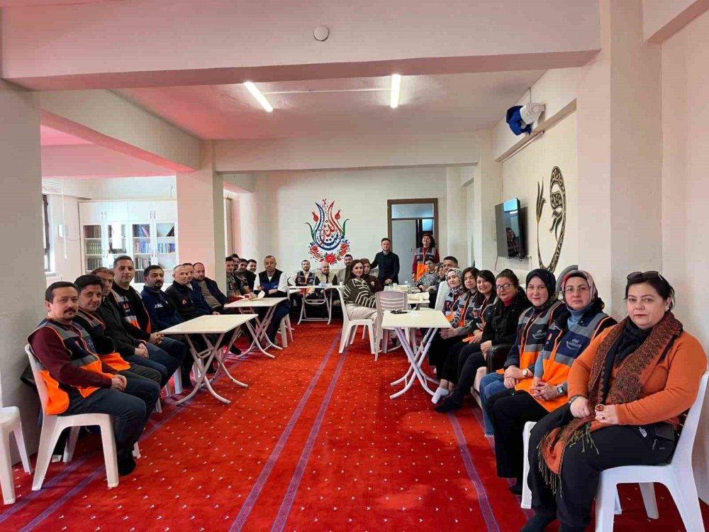 Okullarda Afet Farkındalık Eğitimleri Düzenlendi