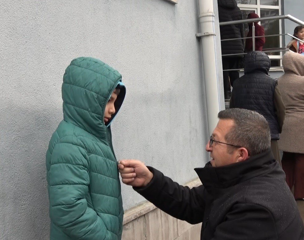 Kütahya'da Okul Personelinden Örnek Davranış