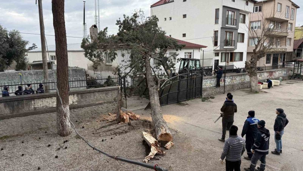 Okulların Tatil Olması Faciayı Önledi